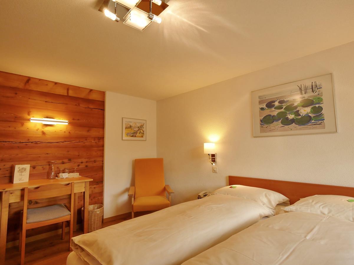 Hotel Alpenblick Zeneggen ภายนอก รูปภาพ
